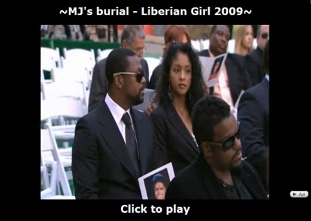 Michael Jackson's burial